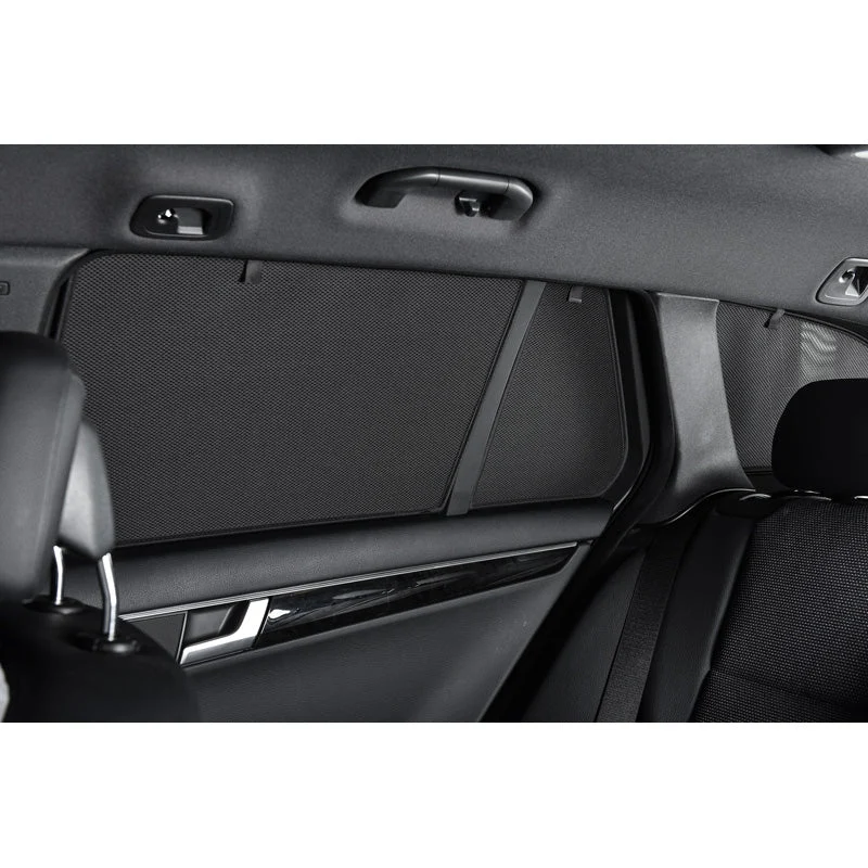 Car Shades, Satz passend für Citroen C4 Grand Picasso 2013- & C4 Grand Spacetourer 2018- (6-teilig), Textil, Schwarz