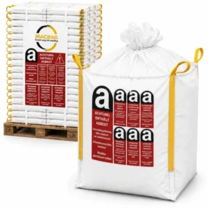 PALETTE 350 Stück ASBEST Big Bag