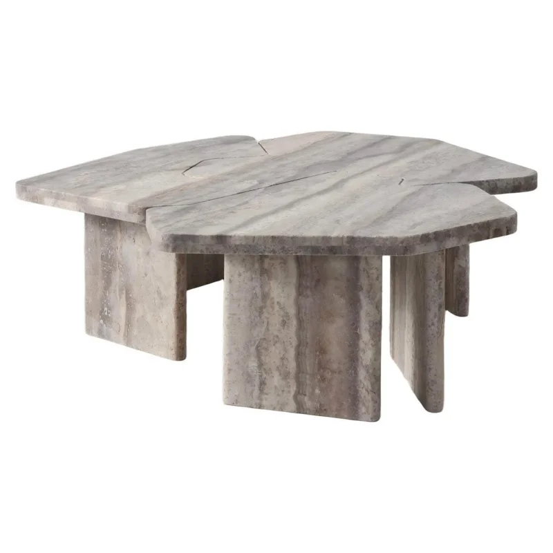 Richmond Interiors Couchtisch Westin grey (Set of 3)-www.Stil-Ambiente.de-216446