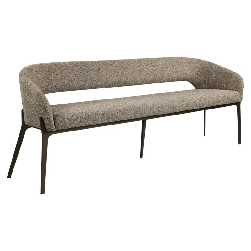 Richmond Interiors Sitzbank Kenzi brown tweed-www.Stil-Ambiente.de-216587
