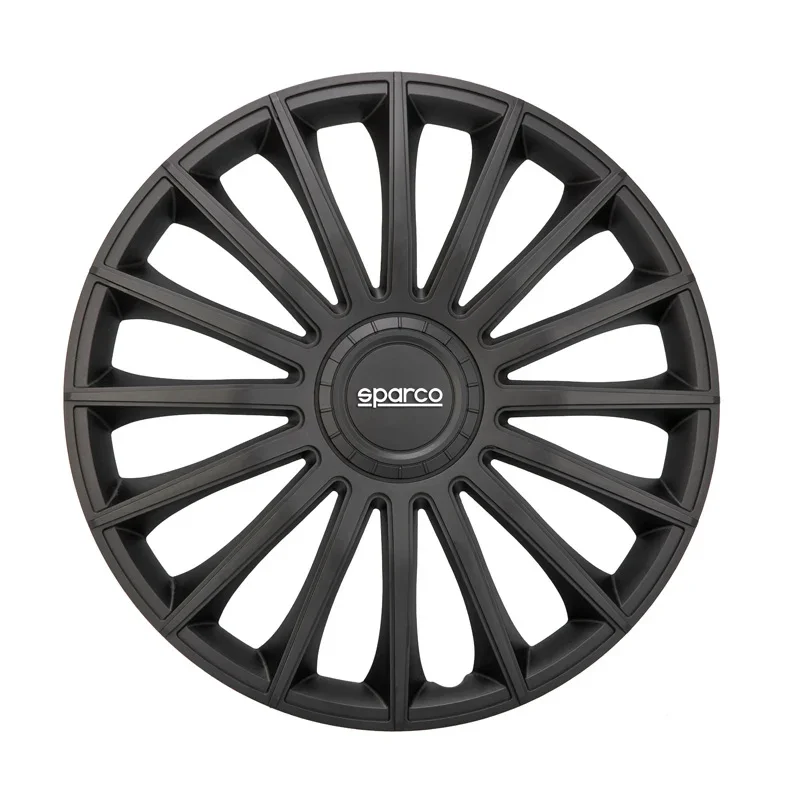 Sparco, Radzierblenden Treviso - 14-Zoll - Schwarz - Satz mit 4 Stück, ABS