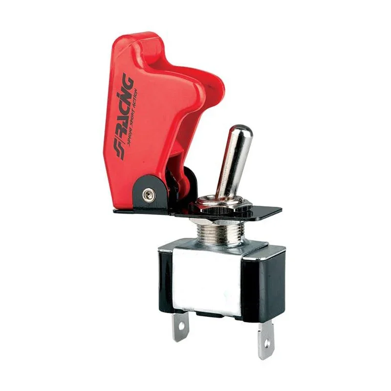 Simoni Racing, Baby Go Schalter - Rot - 12V/20Amp