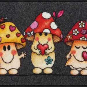 Eingangsmatte 50x75 Funky Mushrooms
