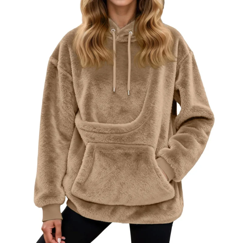 Damen Hoodie mit Haustiertasche