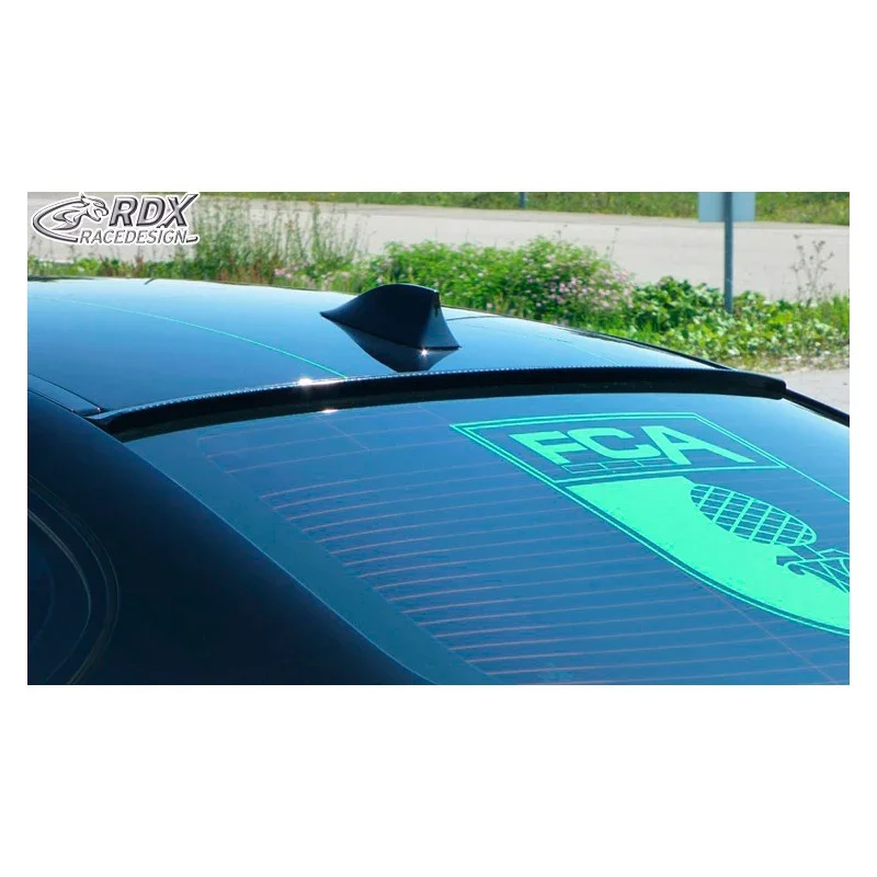 RDX Racedesign, Dachspoilerlippe passend für BMW 5er F10 Limousine 2010-2016 (ABS), Schwarz
