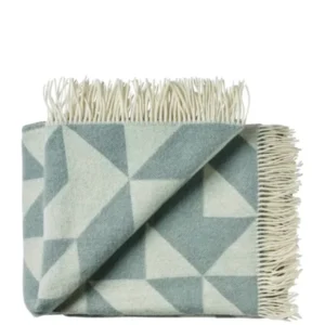 Twist a Twill Decke, ocean green von Silkeborg Uldspinderi