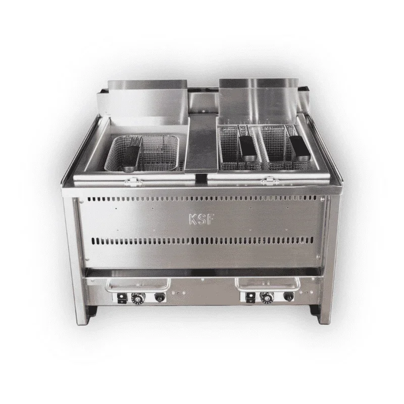 KSF Fritteuse LD8V - 2 Becken (Gas)