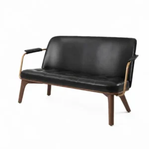 Utility 2-pers Loungesofa, Walnuss, Caress 1509 HR von Stellar Works