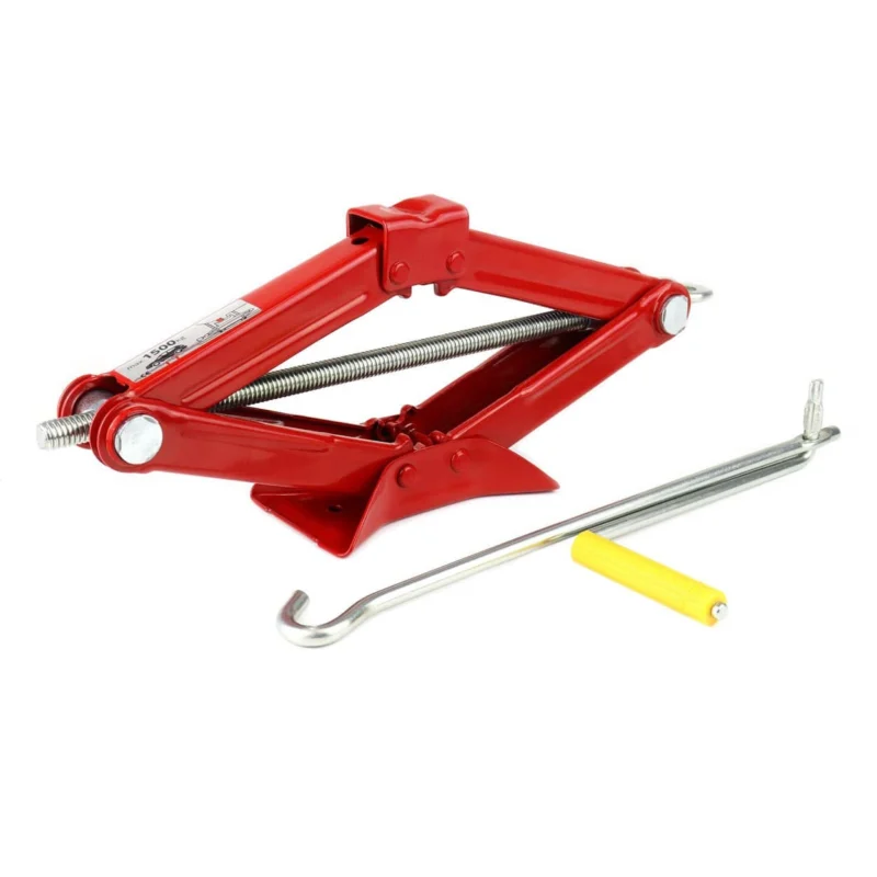 AMiO AMiO Universele Schaarkrik met Handslinger voor Auto Rood - 1.5 ton AMiO 1