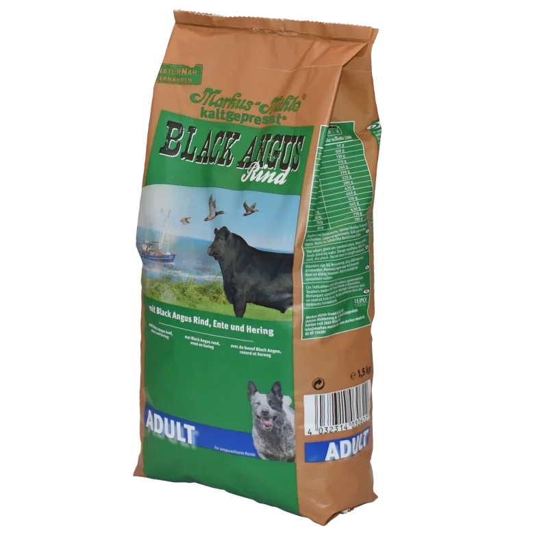 Markus-Mühle Hund Black Angus Adult, Trockenfutter