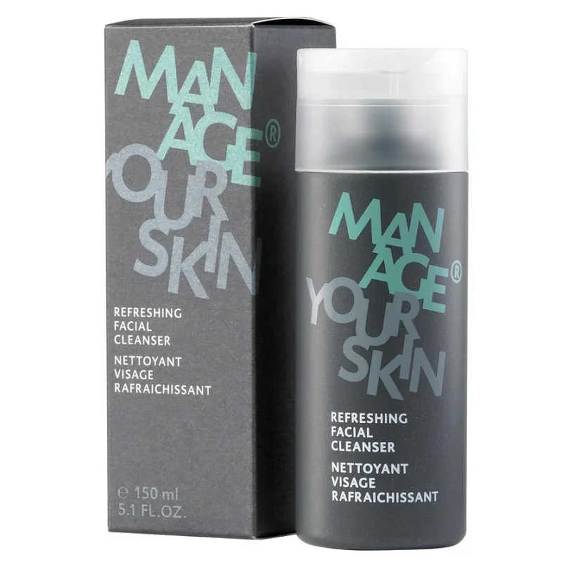 DR SPILLER Refreshing Facial Cleanser Spender und Umverpackung, 150 ml