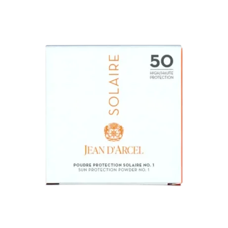 JEAN D'ARCEL poudre protection solaire LSF 50 – no.1 , 9,5 g, Verpackung