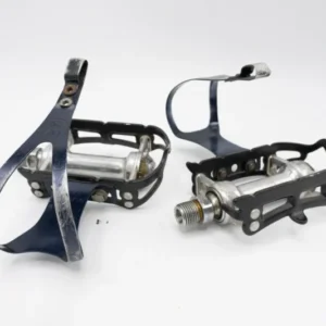 Campagnolo Super Record Pedale mit Galli Pedalhaken