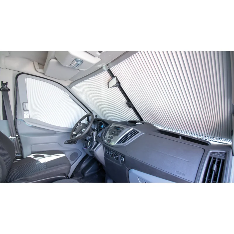 Frontscheibenverdunkelung REMIfront für Ford Transit Custom ab Bj. 2018 mit Sensorpaket