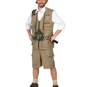 Safari-Abenteurer Kostüm für Herren