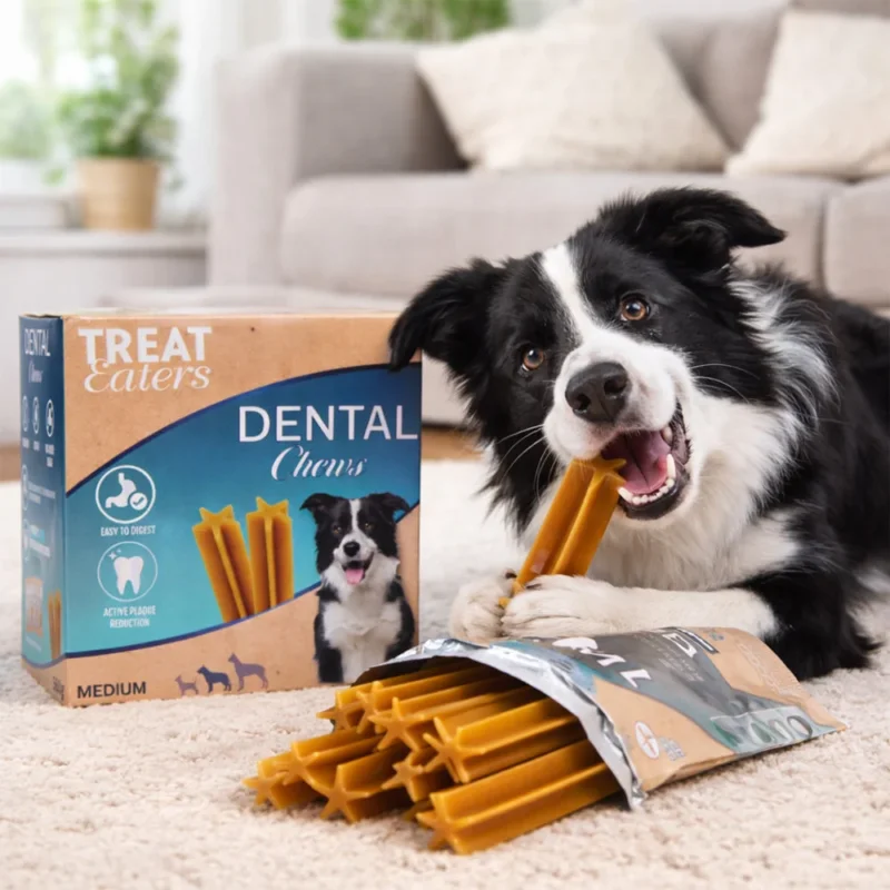Dental-Kauknochen für Hunde – gesunde Maulhygiene & frischer Atem (7x4) 560 g