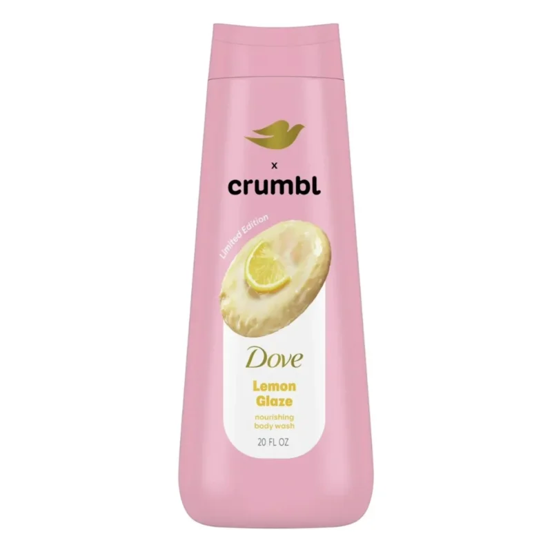 Dove X Crumbl Body Wash Lemon Glaze 591 ml.