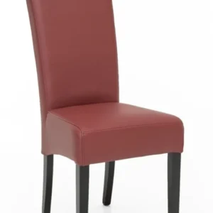 Esszimmerstuhl aus Leder mit Holzgestell Kenzo - Empinio24