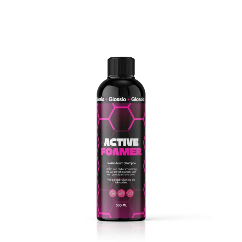 Glossio Glossio Active Foamer Premium Werkende Schuim 500ML - Krachtige Autoshampoo voor Dieptereiniging en Glanzende Bescherming van Lakoppervlakken Glansz 1