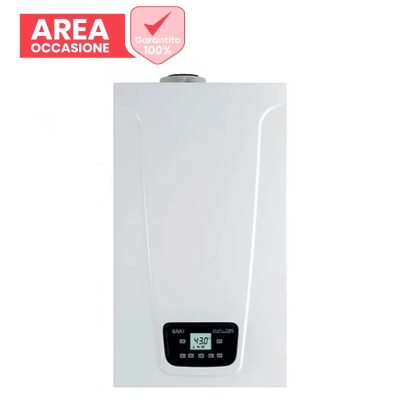 baxi area occasioni 2769 caldaia a condensazione baxi duotec compact e 24 kw metanogpl con kit fumi coassiale