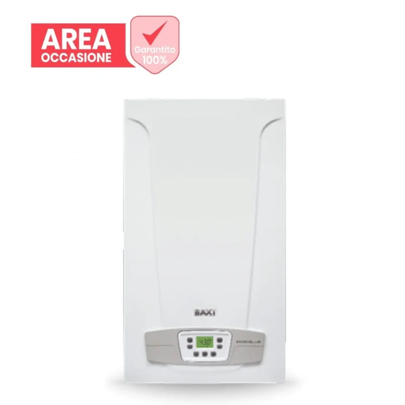 baxi area occasioni 2770 caldaia a camera aperta baxi eco5 blue 24 metano