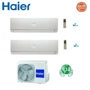climatizzatore condizionatore haier dual split inverter serie nebula green white 12_12 con 2u50s2sc1fa r 32 wi fi classe a__ 12000_12000