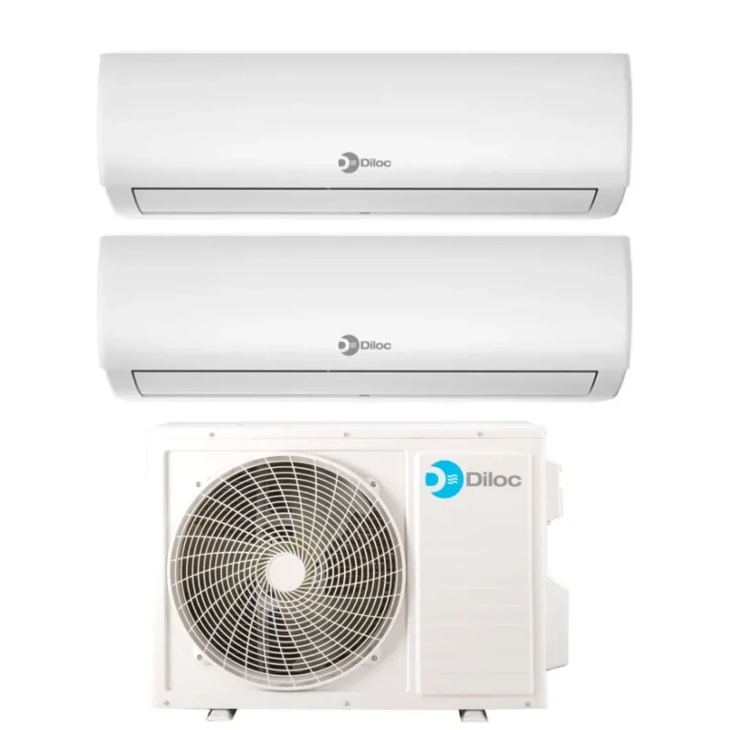 diloc condizionatore dual split diloc ionio 918 con d freedom360 r 32 wi fi integrato