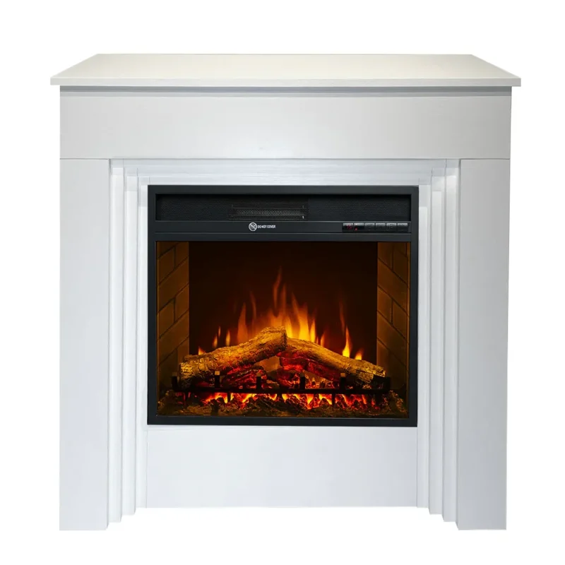 divina fire camino elettrico da terra divine fire bellini in legno bianco
