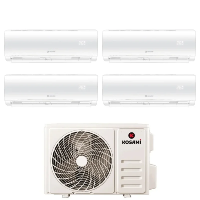 kosami condizionatore quadri split kosami paros white 991212 con 32 4 r 32 wi fi integrato