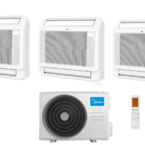 midea condizionatore midea console dual split 9912 btu con m3oa 27hfn8 q r 32 wi fi optional