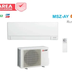 mitsubishi electric area occasioni climatizzatore condizionatore mitsubishi electric inverter linea plus serie msz ay 9000 btu msz ay25vgkp r 32 wi fi integrato aa