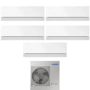 samsung condizionatore penta split samsung windfree premiere white 79121218 con aj100txj5kg r 32 wi fi integrato