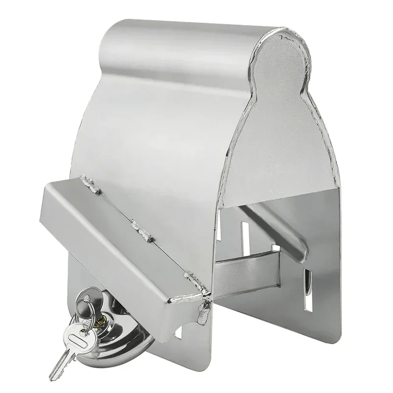 VCTparts Koppelingsslot Aanhanger Tasmodel met Discusslot [Aanhangerslot - Disselslot] VCTparts 1