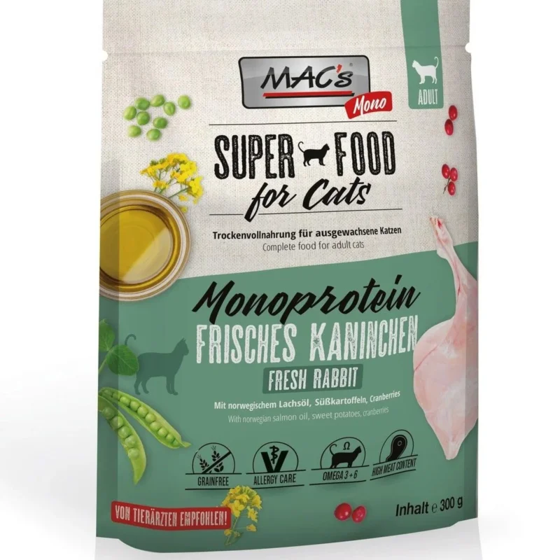 MAC's Cat Adult Monoprotein Kaninchen zoo-de