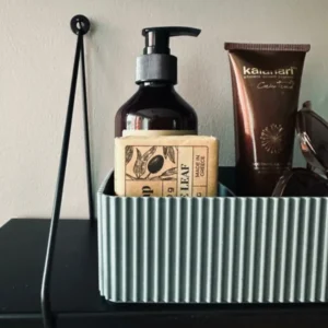 Makeup organiser med opdeling – Grå - VIAMAJA.DK