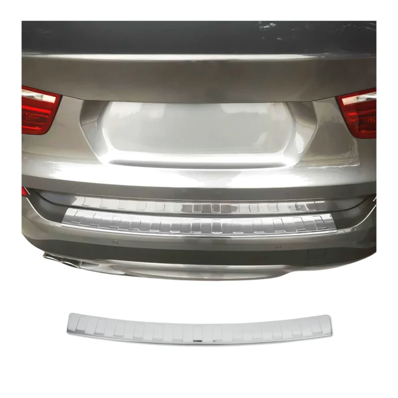 Ladekantenschutz Stoßstangenschutz für BMW X3 F25 2010-2017 Edelstahl Chrom
