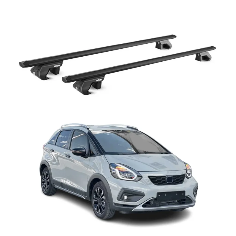 Dachträger Grundtäger für Honda Jazz Crosstar 2020-2026 90kg Alu Schwarz ABE