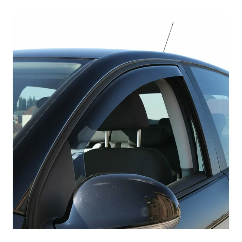 Windabweiser Regenabweiser für Peugeot 3008 5008 2016-2024 Dunkel Acryl 2tlg