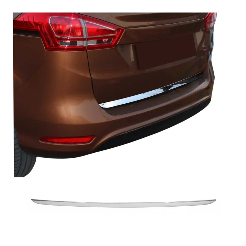 Kofferraumleiste Heckklappe Leiste für Ford B-Max 2012-2021 Edelstahl Chrom
