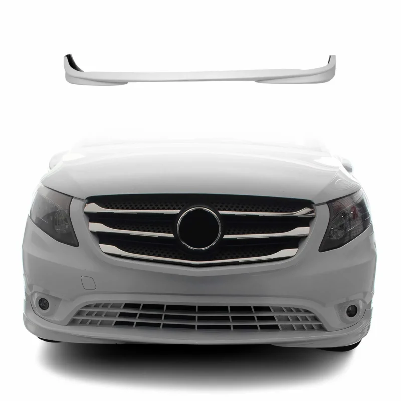Stoßstange Front Spoiler Lipe für Mercedes Vito W447 2014-2019 ABS Grundiert