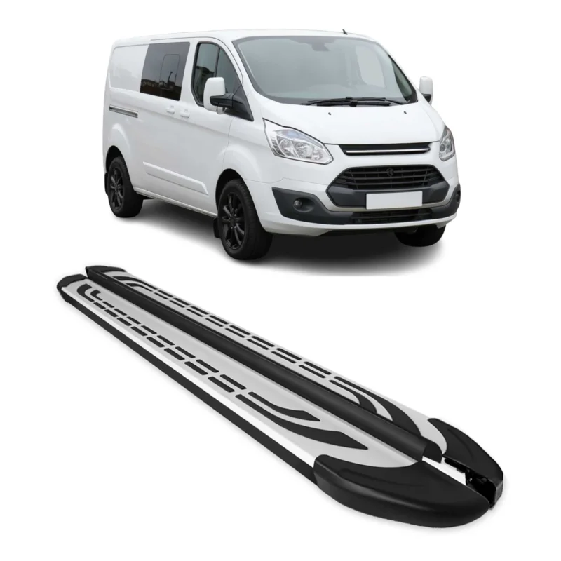 Trittbretter Schweller Seitenbretter für Ford Transit Custom I 2012-2023 L2