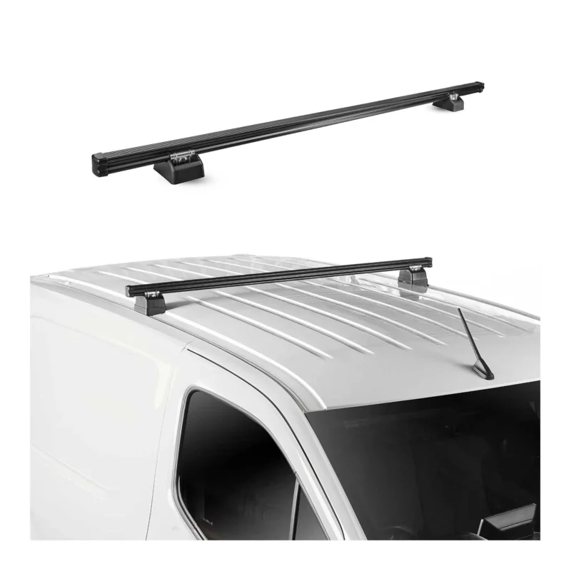 Dachträger für Mercedes Citan W420 2021-2026 H1L1 1-Träger Stahl Schwarz