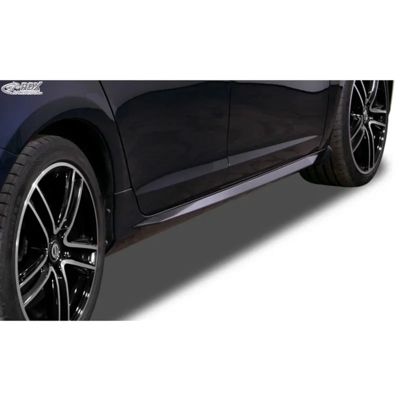RDX Seitenschweller 'Slim' für Volvo S60/V60 2013-2018 ABS Schwarz 2er-Set TÜV