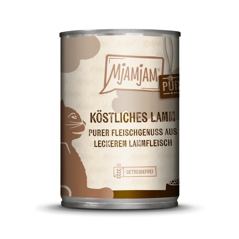 MjAMjAM - Katze - purer Fleischgenuss - köstliches Lamm pur zoo-de