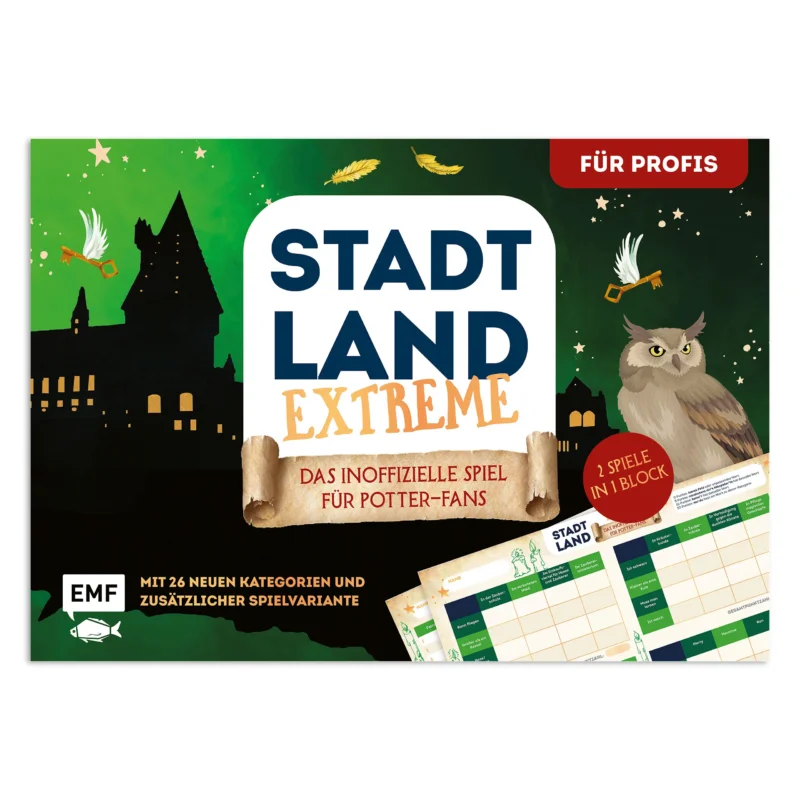 Produktbild Stadt Land - Extreme - Das inoffizielle Spiel für Potterheads