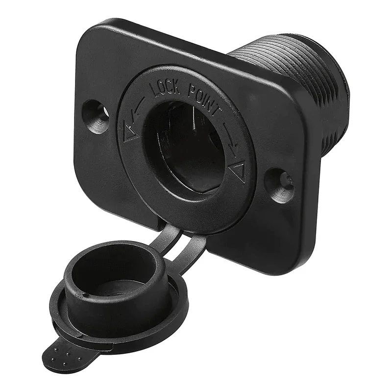 ProPlus ProPlus Sigarettenaansteker - Inbouwdoos 12V/24V - Stofdichte Aanstekercontactdoos met Afsluitdop PAT Europe 1
