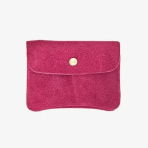Royal Marais - Geldbeutel in Wildleder-Optik • Fuchsia - ROSA ECK