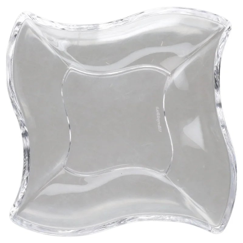 Salatschale Salatteller aus Glas Villeroy & Boch New Wave weiß