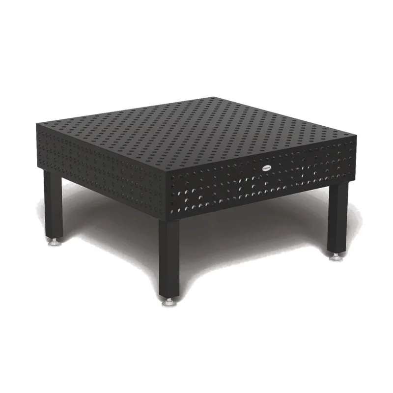 Produktansicht von Siegmund Schweißtisch 1500 x 1500 x 300 mm Professional Extreme 8.8 PLUS System 28 Plasmanitriert, Diagonalraster Höhe 550 mm