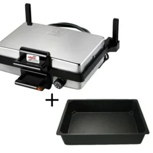 Silex Multigrill – Kompakter Elektro-Multigrill mit Kasserolle im Set - Linkreich